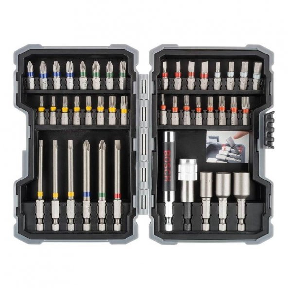 Bosch 43 Parça Profesyonel Aksesuar ve Vidalama Seti - 3