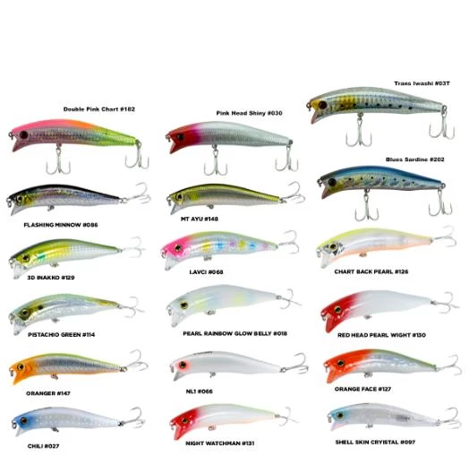 Fujin Hacker 90mm 13.7gr SSR Floating Maket Balık