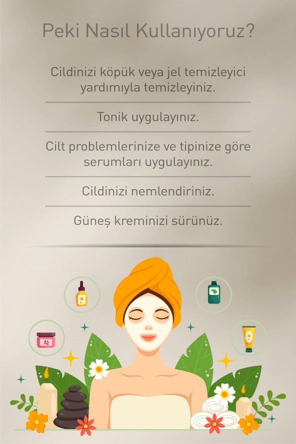 Canlandırıcı Yüz Peeling Bakım Serumu 30 Ml (Aha 8  + Bha 2+ Niacinamide) - 3