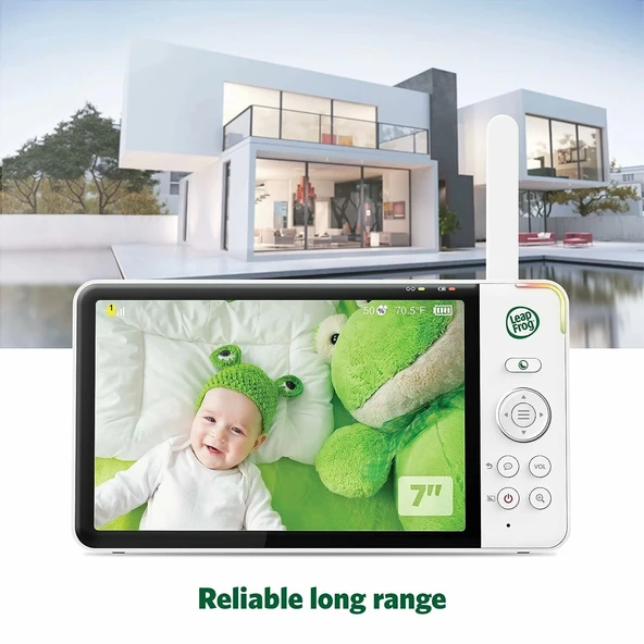 LeapFrog LF930HD 1080p Akıllı WiFi Uzaktan Erişimli Bebek Monitörü - 3
