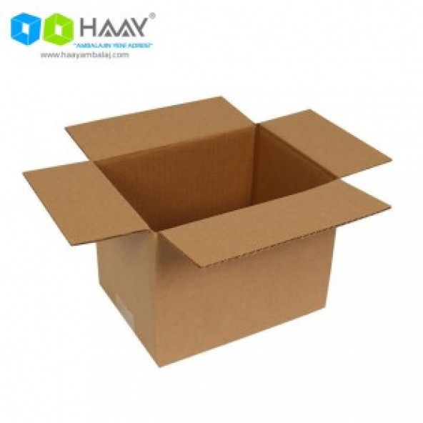 HAAY AMBALAJ 20x15x15cm Tek Oluklu Koli (25 Adet)