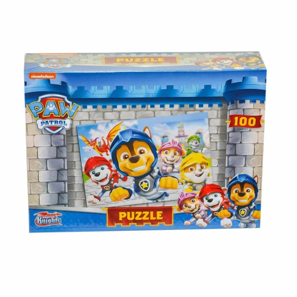 PW7910 Paw Patrol 100 Parça Puzzle - Laço Kids