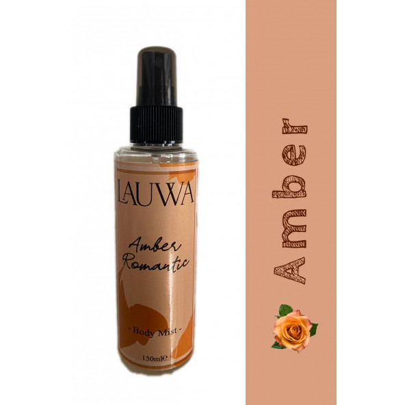 LAUWA AMBER ROMANTİC VÜCUT SPREYİ-body mist 150 ml