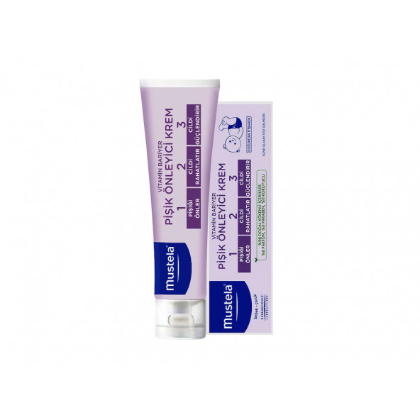 Mustela 1.2.3 Vitamin Barrier Pişik Kremi 100 ML 3 Adet - 2