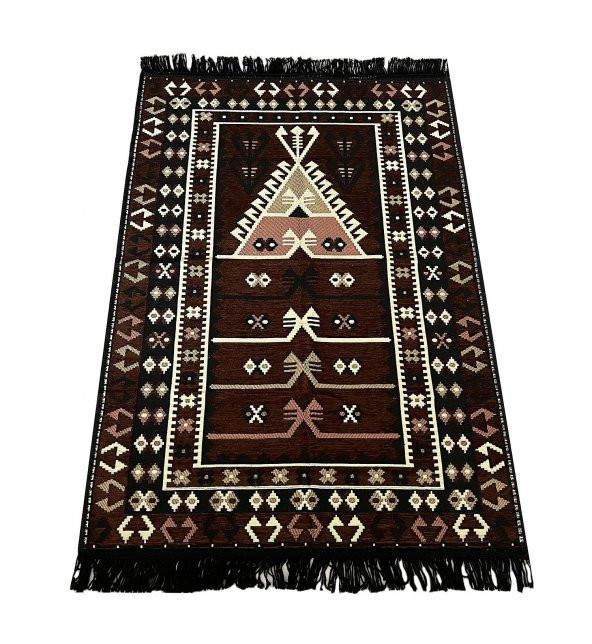Shark Anadolu Seccade Kilim 15 Kahve - 2