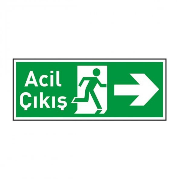 ESER - Acil Çıkış Sağ (Levha)