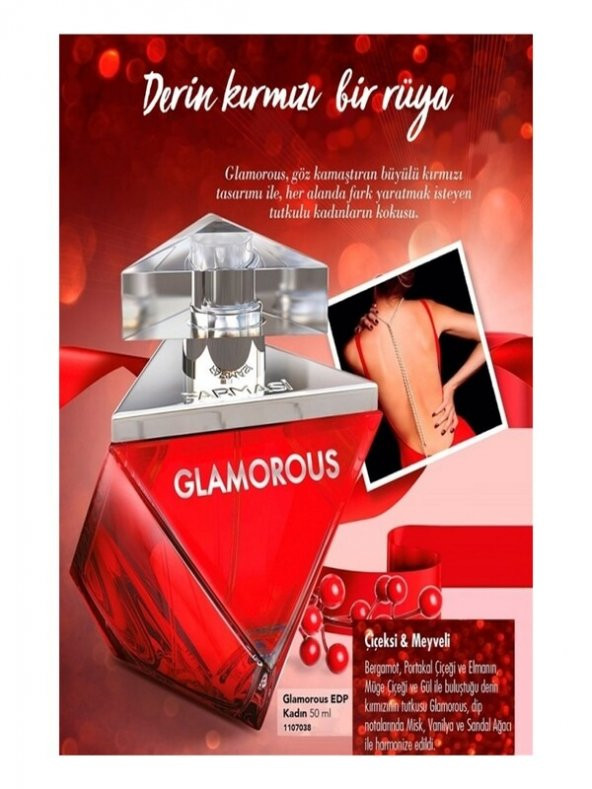 Farmasi Kadın Parfümü Glamorous Edp 50 ml