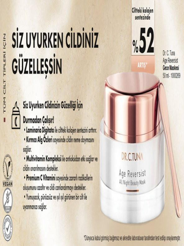 Farmasi Age Reversist All Nıght Beauty Gece Güzellik Maskesi 50 Ml