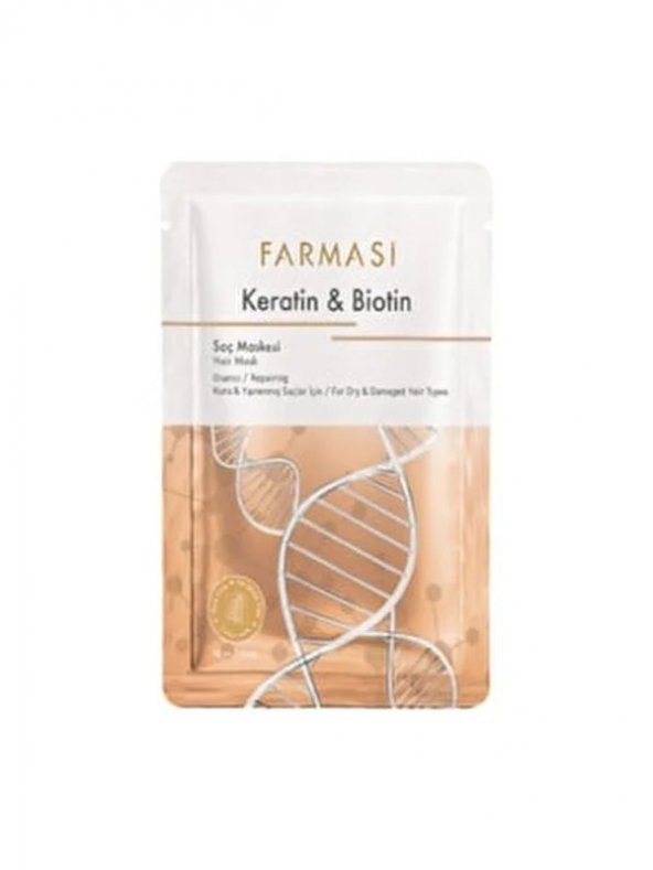 Farmasi Keratın & Bıotın Sachet Saç Maskesi 30 ml