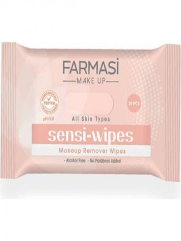 Farmasi Sensi Wipes Makyaj Temizleme Mendili 20li