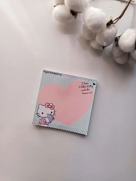 Çeşitli Figürler Desenli Memopad Not Defteri Bloknot Çek Kopar Tutkallı Defter - 4