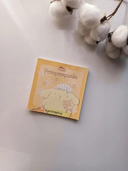 Çeşitli Figürler Desenli Memopad Not Defteri Bloknot Çek Kopar Tutkallı Defter - 5