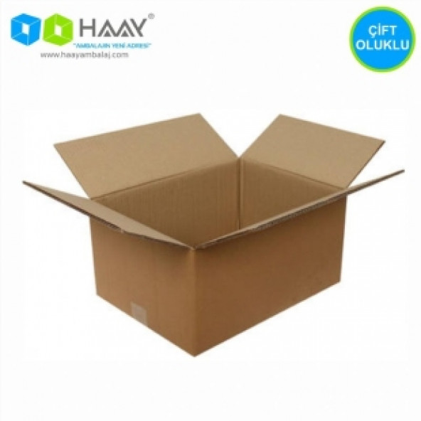 HAAY AMBALAJ 35x25x20cm Çift Oluklu Koli (10 Adet) - 2