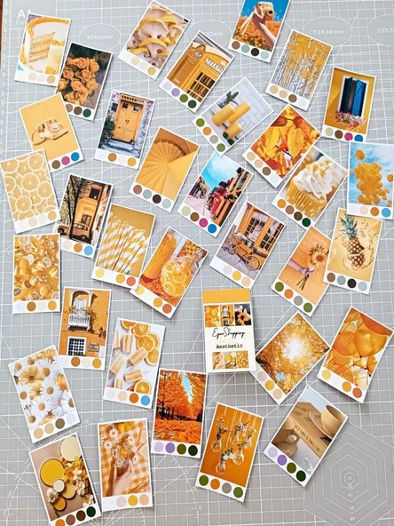 Aesthetic Dots Sticker Kitapçığı Bullet Journal için uygundur scrapbook - 6