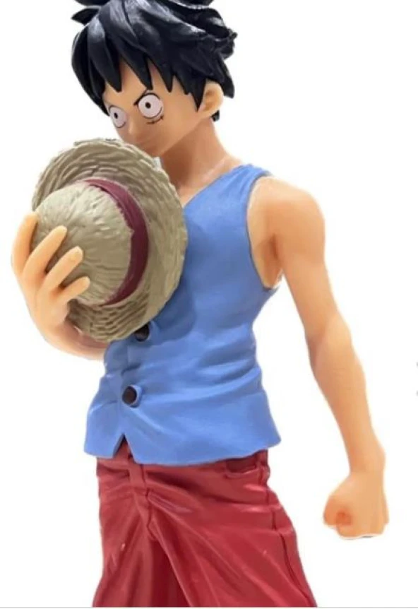 One Piece Monkey D.Luffy 17 cm Anime Action Karakter Figür Biblo 15131 - 2