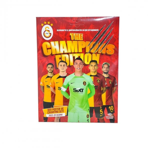 Başel Toys 0310 Galatasaray The Champions Edition Dev Poster ve Çıkartma Seti