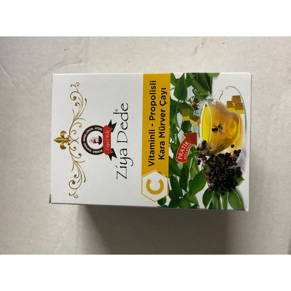 Ziya Dede C Vitamin Propolis Kara Mürver Çayı