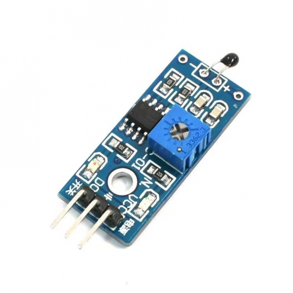 Arduino Termistör Sıcaklık Isı Sensörü NTC Modülü 3 Pinli