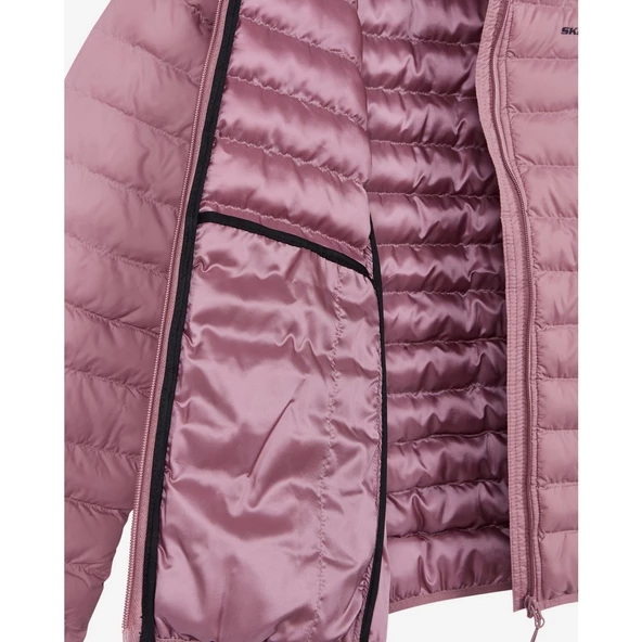 Skechers S212273-620 W Turtle Neck Essential Kadın Mont - Resim 3