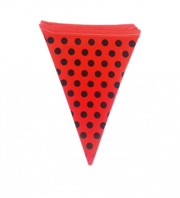 FLAMA KIRMIZI SİYAH PUANTİYELİ ürün görseli