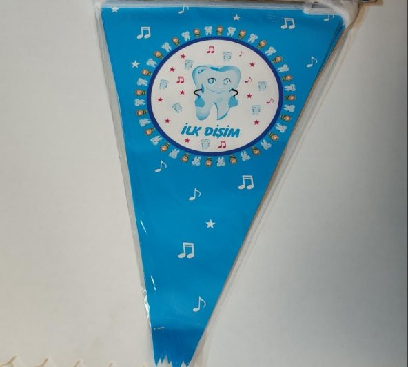 FLAMA ÜÇGEN İLK DİŞİM MAVİ  3 ürün görseli