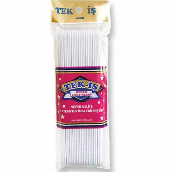 Bebe Lastik ( 20 Metre ) Beyaz