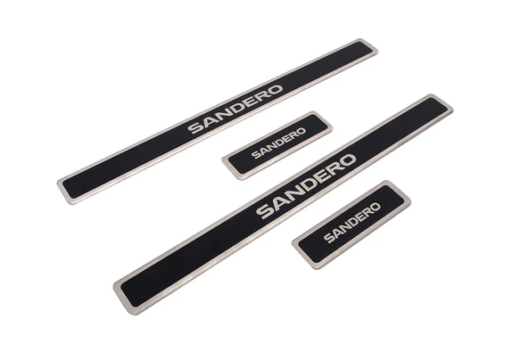 OMSA Dacia Sandero Stepway Krom Kapı Eşiği Line 4 Parça 2020 ve Sonrası ürün görseli 1