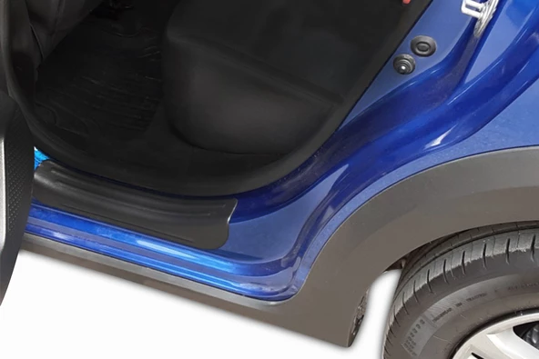 Dacia Sandero Stepway Kapı Eşiği Plastik 4 Parça 2020 ve Sonrası