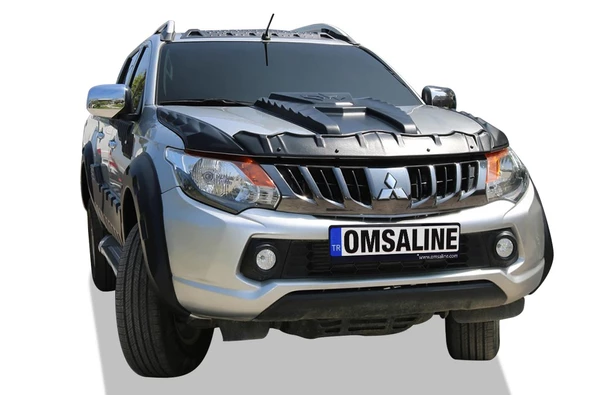 Mitsubishi L200 Dragon Ön Kaput Rüzgarlığı 3 Parça 2015-2019 Arası ürün görseli 1