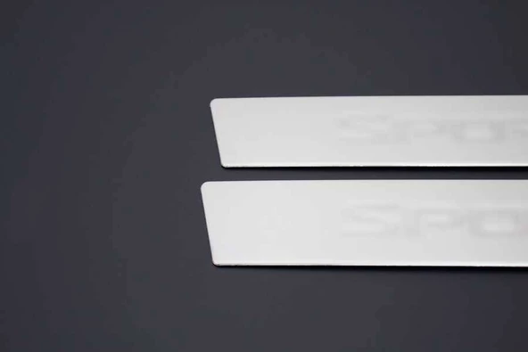 OMSA Omkar Kia Sportage Krom Kapı Eşiği Yazılı ABS 2 Parça 2010 ve Sonrası - 2