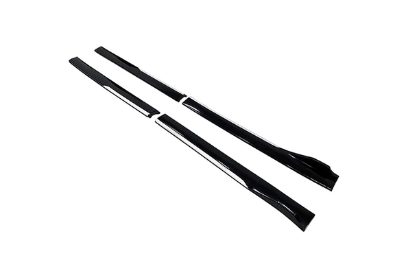 Universal Flaplı Marşpiyel Race Beyaz-Piano Black Abs - 1