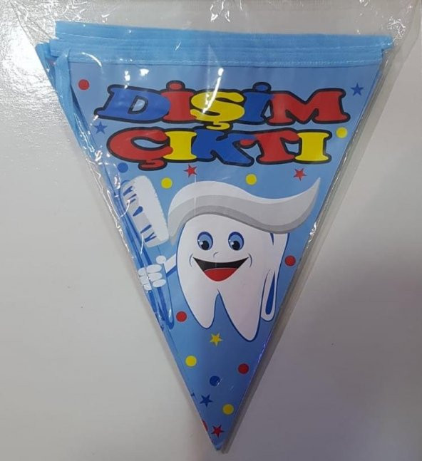 FLAMA ÜÇGEN DİŞİM ÇIKTI MAVİ