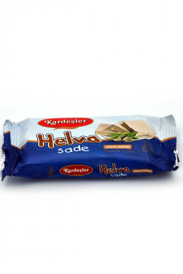 Kardeşler Sade Tahin Helva 125 G