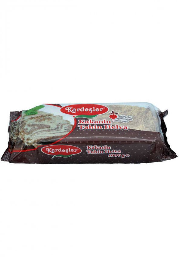 Kardeşler Kakaolu Tahin Helva 1 KG x 3 Adet - Resim 2