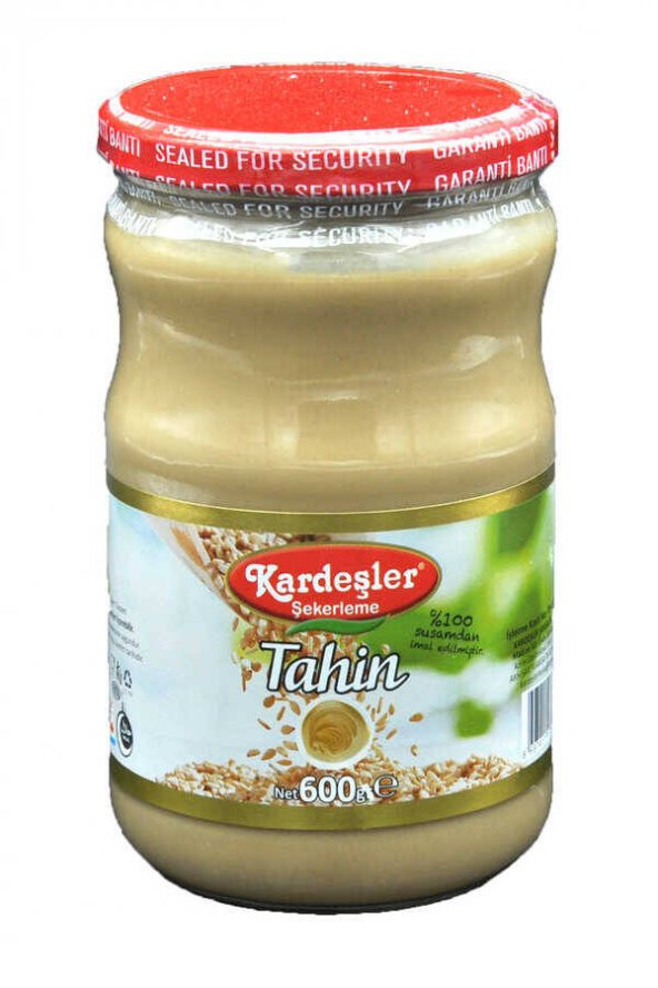 Kardeşler Tahin (%100 Susamdan) Cam Kavanoz 500 G