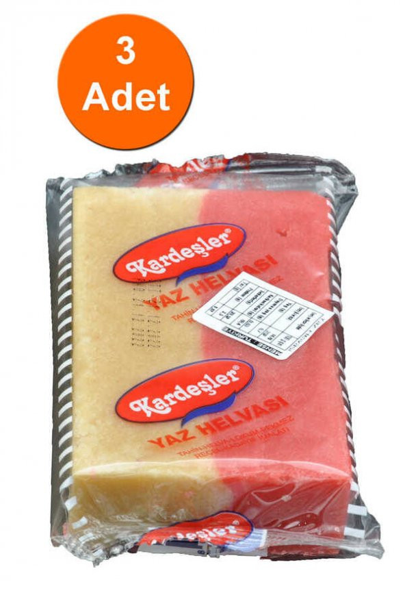 Kardeşler Yaz Helvası 300 G x 3 Adet