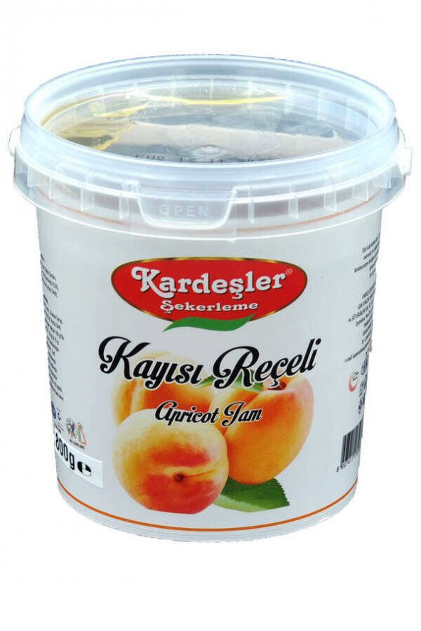 Kardeşler Kayısı Reçeli Kova 800 G x 2 Adet - 2