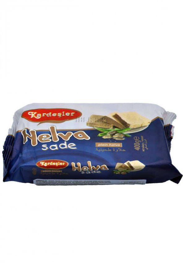 Kardeşler Sade Tahin Helva 400 G x 6 Adet - Resim 2