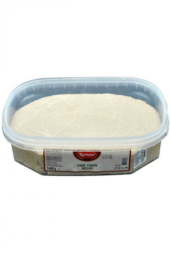 Kardeşler Sade Tahin Helva Kase 1400 G
