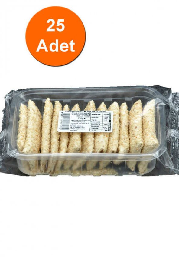 Kardeşler Susamlı Kandil Helvası 150 G x 25 Adet