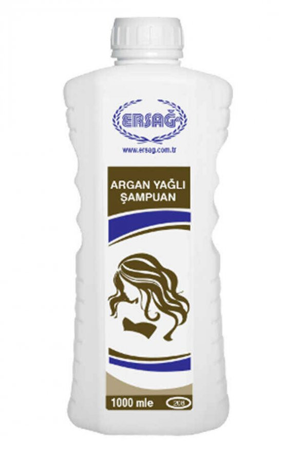 Ersağ Argan Yağlı Şampuan 1000 Ml. + Boş Aparat - 2