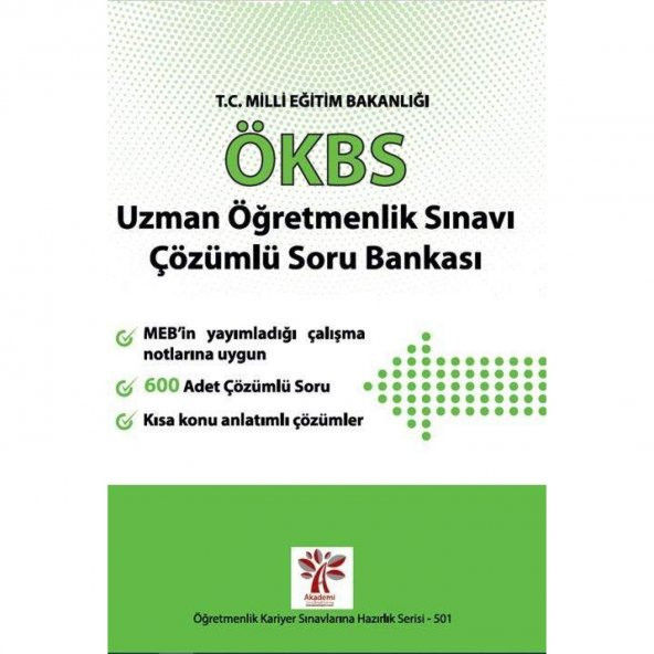 ÖKBS Uzman Öğretmenlik Sınavı Çözümlü Soru Bankası - 1
