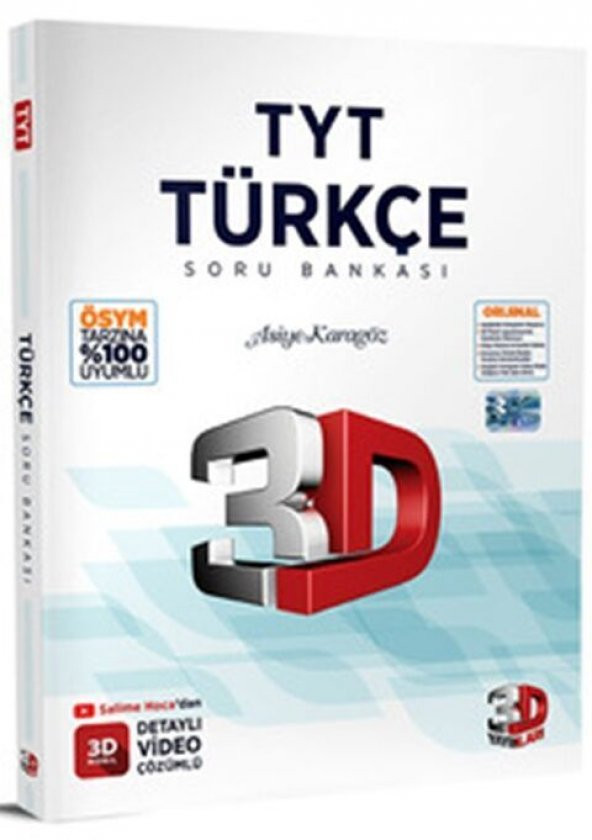 3D TYT TÜRKÇE SORU BANKASI