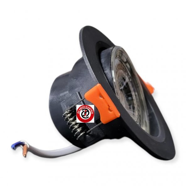 ATLANTİS 6 WATT 6W COB LED SPOT SİYAH KASA YUVARLAK BEYAZ IŞIK - 2