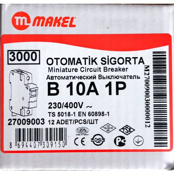MAKEL W OTOMAT SİGORTA 20A AMPER - 3