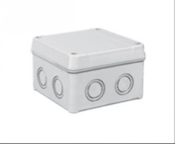 IŞILDAR 110x110x70 8 Çıkışlı Contalı Termoplastk Buat SAC VİDALI - 2