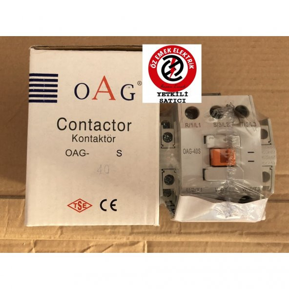 OAG KONTAKTÖR OAG-S32 YARDIMCILI KONTAKTÖR 32 AMPER 15 KW