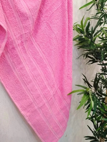 NİVEMESHOME PEMBE BANYO HAVLUSU ÇINAR - Resim 2