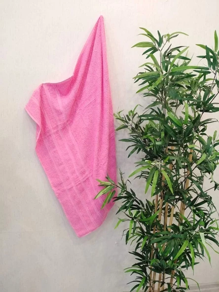 NİVEMESHOME PEMBE BANYO HAVLUSU ÇINAR - Resim 3