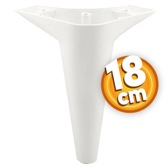 Aspen Lüks Mobilya Kanepe Koltuk Tv Ünitesi Konsol Ayağı Ayakları 18 Cm Beyaz Ayak (4 ADET) - 5